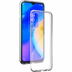 Bigben Connected SILITRANSTCL20SE, TCL 20 SE, Noir, Transparent