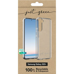 Coque Samsung Galaxy S22+ 5G Infinia Transparente - 100 % Recyclable Just Green
