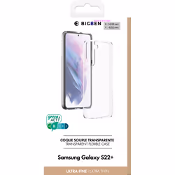 Coque Silisoft pour Galaxy S22+ 5G - Transparente