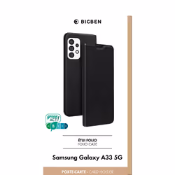 Bigben Connected ETUIFGA335G coque de protection pour téléphones portables Noir