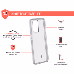 FORCE CASE FCLIFENFINDX5LT coque de protection pour téléphones portables Transparent