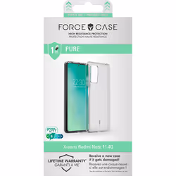 FORCE CASE FCPUREXRN11T coque de protection pour téléphones portables Transparent - Vue supplémentaire 5