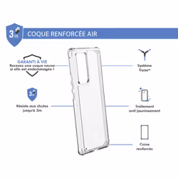 FORCE CASE FCAIRX12PT coque de protection pour téléphones portables Transparent