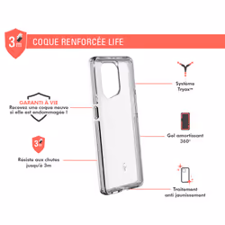 FORCE CASE FCLIFENFINDX5T coque de protection pour téléphones portables Transparent