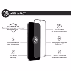 Force Glass FGIP12IMPACT écran et protection arrière de téléphones portables 1 pièce(s)