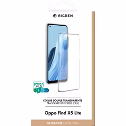 Bigben Connected SILITRANSFINDX5L coque de protection pour téléphones portables Transparent
