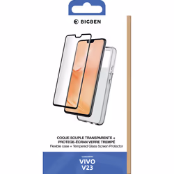Bigben Connected PACKSILIVTV23 coque de protection pour téléphones portables Transparent