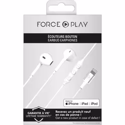 FORCE PLAY FPYKPBOUTONMFIW - Force Play KP Bouton Lightning Blanc - Vue supplémentaire 5
