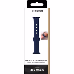 Bracelet Active pour Apple Watch 38-40mm 38-40mm Bleue Bigben