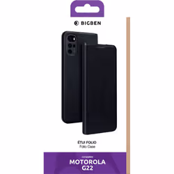Bigben Connected ETUIFMOTOG22 coque de protection pour téléphones portables Noir