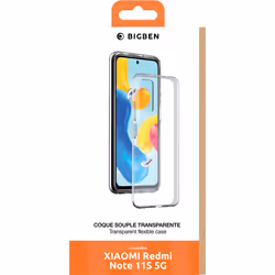 Bigben Connected SILITRANSXRN11S5G coque de protection pour téléphones portables Transparent