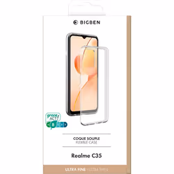 Bigben Connected SILITRANSC35 coque de protection pour téléphones portables Transparent