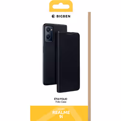 Étui folio pour REALME 9i - Noir