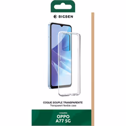 Bigben Connected SILITRANSA77 coque de protection pour téléphones portables Transparent