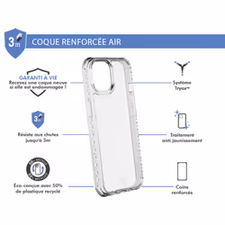 FORCE CASE FCAIRIP14T coque de protection pour téléphones portables Transparent