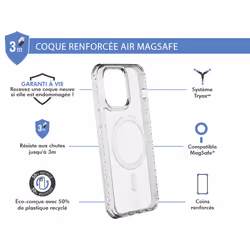 FORCE CASE FCAIRMAGIP14PMT coque de protection pour téléphones portables Transparent