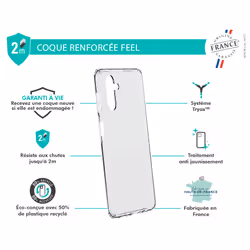 FORCE CASE FCFEELGA135G coque de protection pour téléphones portables Transparent