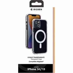Bigben Connected COVMAGIP14 coque de protection pour téléphones portables Transparent