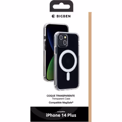 Bigben Connected COVMAGIP14M coque de protection pour téléphones portables Transparent
