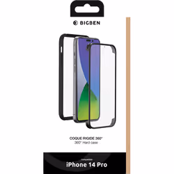 Bigben Connected COV360IP14P coque de protection pour téléphones portables Noir
