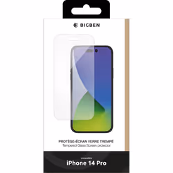 Bigben Connected PEGLASSIP14P écran et protection arrière de téléphones portables 1 pièce(s)
