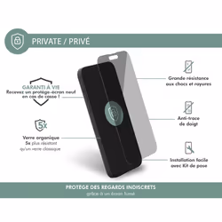 Force Glass FGOGIP14PPRIV écran et protection arrière de téléphones portables 1 pièce(s)