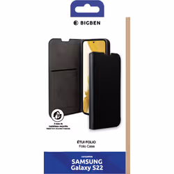 Bigben Connected FOLIOGS22BV2 coque de protection pour téléphones portables Noir