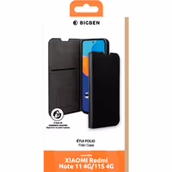 Bigben Connected FOLIOXRN11BV2 coque de protection pour téléphones portables Noir