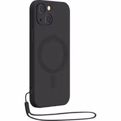 Coque silicone pour Apple iPhone 14 - Noir