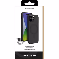 Bigben Connected COVMAGIP14PBL coque de protection pour téléphones portables Noir