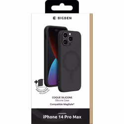 Bigben Connected COVMAGIP14PMBL coque de protection pour téléphones portables Noir