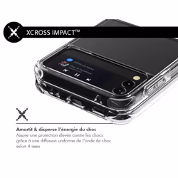 FORCE CASE FCDUOGZFLIP4T coque de protection pour téléphones portables Transparent