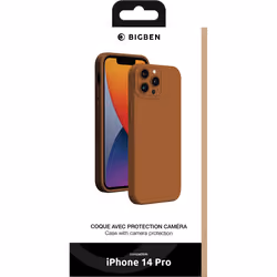 Coque iPhone 14 Pro full protection taupe