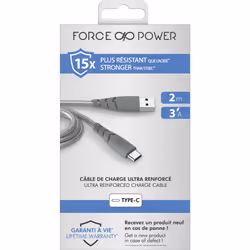 FORCE CASE FPCBLAC2MRG câble de téléphone portable Gris - Vue supplémentaire 5