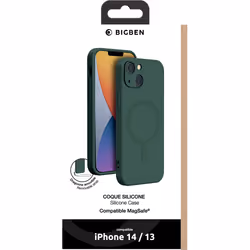 Bigben Connected COVMAGIP14GR coque de protection pour téléphones portables Vert