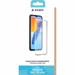 Bigben Connected SILITRANSHONORX6 coque de protection pour téléphones portables Transparent