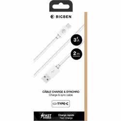 Bigben Connected CBLAC2MRW câble USB Blanc