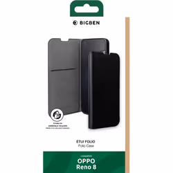 Bigben Connected FOLIORENO8B coque de protection pour téléphones portables Noir