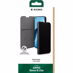 Bigben Connected FOLIORENO8LB coque de protection pour téléphones portables Noir