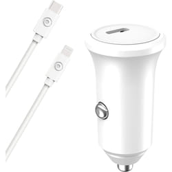 Bigben Connected CAC30WCPDCBLMFICRW chargeur d'appareils mobiles Blanc