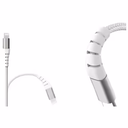 BIG BEN FPLICMFI1M2RW câble Lightning 1,2 m Blanc