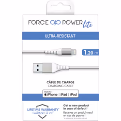FORCE CASE FPLIAMFI1M2RW câble de téléphone portable Blanc - Vue supplémentaire 5