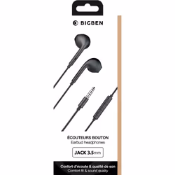 Bigben Connected KPBOUTONJACKRB Noir