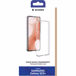 Bigben Connected SILITRANSGS23P coque de protection pour téléphones portables Transparent