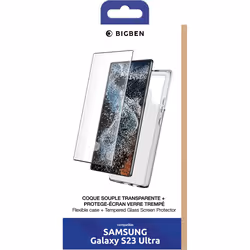 Bigben Connected PACKSILIVTGS23U coque de protection pour téléphones portables Transparent