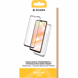 Bigben Connected PACKSILIVTC33 coque de protection pour téléphones portables Transparent
