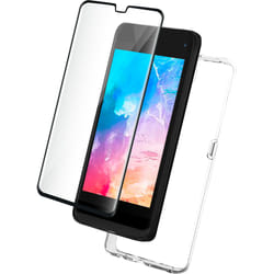 Bigben Connected PACKSILIVTLOGIFIVE coque de protection pour téléphones portables Transparent