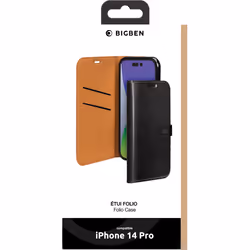 Bigben Connected FOLIOWIP14PB coque de protection pour téléphones portables Noir