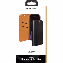 Bigben Connected FOLIOWIP14PMB coque de protection pour téléphones portables Noir
