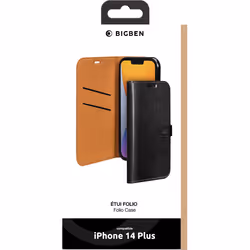 Bigben Connected FOLIOWIP14PLB coque de protection pour téléphones portables Noir